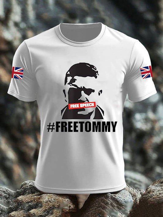 Men's Free Tommy Short-sleeved T-shirt