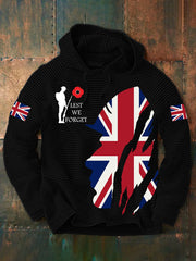 Men's Remembrance Day Lest We Forget Hoodie