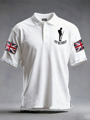 Men's Remembrance Day Lest We Forget Polo Shirt
