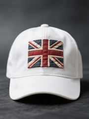 Unisex british flag patchwork Print Hat