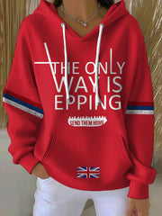 Women's The Only Ways Is Epping Printed Hoodie