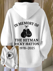 Women's Hitman Rip Printed Hoodie