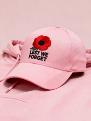 Unisex Remembrance Day poppy print Hat