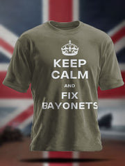 Men's UK History Lover Printed T-shirt