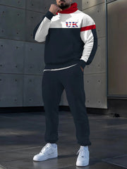Men's Casual Hoodie And Pants Set