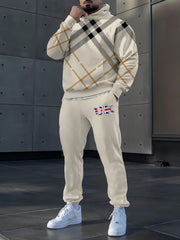 Men's Casual Hoodie And Pants Set