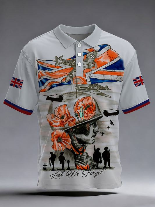 Men's Remembrance Day Lest We Forget Shirt