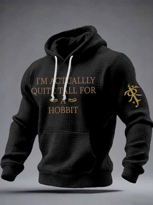 Men's JRR Rings Books Lover Printed Hoodie