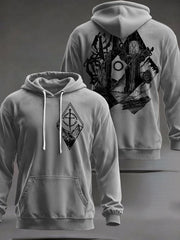 Unisex JRR Rings Books Lover Printed Hoodie