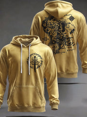 Unisex JRR Rings Books Lover Printed Hoodie