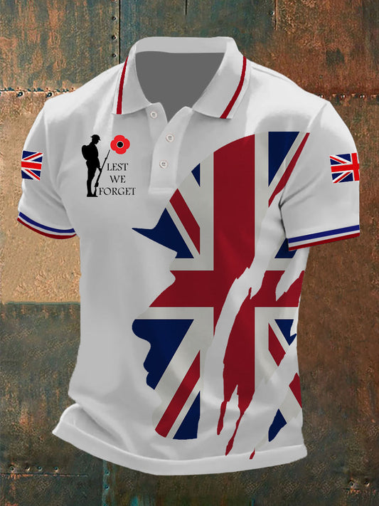 Men's Remembrance Day Lest We Forget Shirt