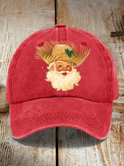Unisex Funny Puerto Rico Christmas Printed Hats