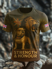 Men's UK Flag Proud Printed T-shirt