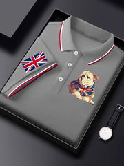 Men's Vintage England Flag Casual Shirt