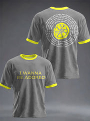 Unisex Roses Music Lover Lemon Printed T-shirt