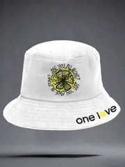 Unisex Lemon Roses Music Lover Printed Hat