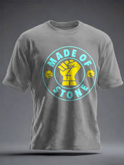 Unisex Lemon Roses Music Lover Printed T-shirt