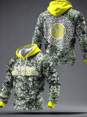 Men's I Wanna Be Adored Lemon Roses Music Lover Printed Hoodie