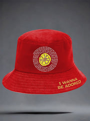 Unisex I Wanna Be Adored Lemon Roses Music Lover Printed Hat