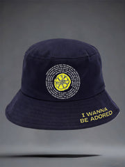 Unisex I Wanna Be Adored Lemon Roses Music Lover Printed Hat