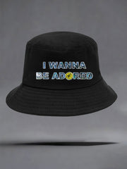 Unisex Lemon Roses Music Lover Print Hat