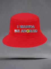 Unisex Lemon Roses Music Lover Print Hat