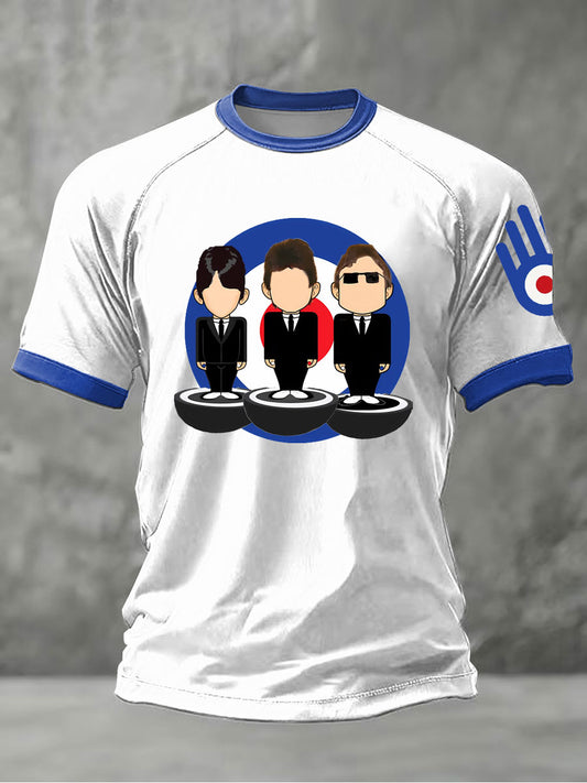 Men's Modfather UK Music Mods Lover short sleeve t-shirt