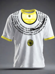 Unisex UK Lemon Mod Music Lover Printed T-shirt