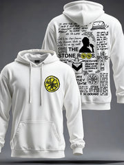 Unisex UK Lemon Mod Music Lover Printed Hoodie