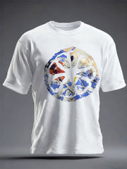 Unisex UK Lemon Mod Music Lover Printed T-shirt