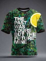 Unisex UK Lemon Mod Music Lover Printed T-shirt