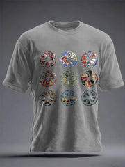 Unisex UK Lemon Mod Music Lover Printed T-shirt