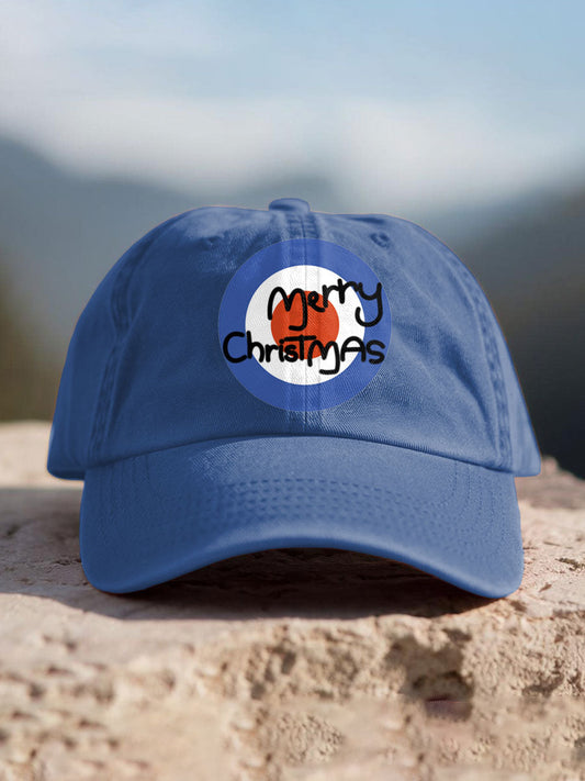 Unisex UK Mod Music Lover Christmas Printed Hat