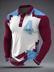Men's Football Lover Legend Printed Casual Tops