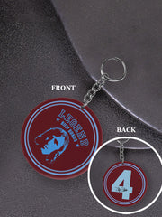 UK Football Lover Legend Printed Keychain