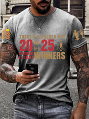 Men's Football 24/25 20th Champion Printed T-shirt