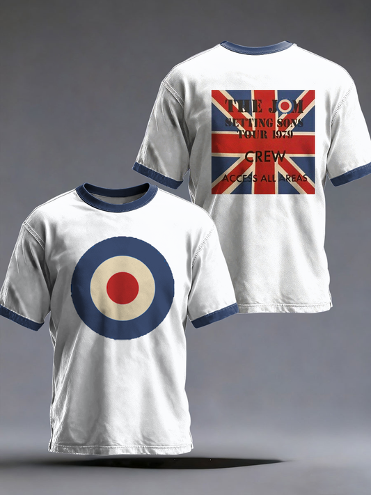 Men's Modfather UK Music Mods Lover short sleeves t-shirt