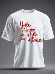 Unisex UK Football Lover Christmas Printed T-shirt