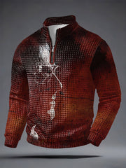 Men's UK Mods Music Lover Printed Sweatshirt