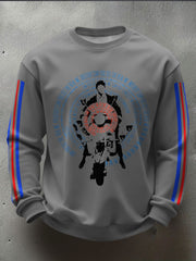 Men's UK Mods Music Lover Printed Sweatshirt