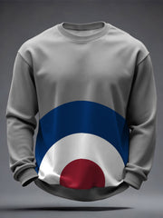 Men's UK Mods Music Lover Printed Sweatshirt