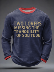 Men's UK Mods Music Lover Waffle Long Sleeve T-Shirt