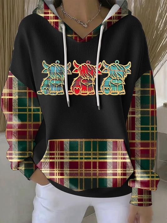 Women‘s Highland Cow Hoodie
