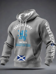 Men's UK Football Lover Scotland We'll Be Coming 2026 Printed Hoodie