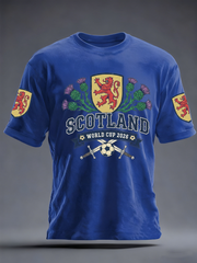 Men's UK Football Lover Scotland short sleeves t-shirt