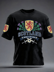 Men's UK Football Lover Scotland short sleeves t-shirt