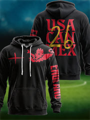 Unisex UK England Football Lover It's Coming Back 2026 Printed Hoodie