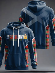 Unisex UK Scotland Football Lover We'll Be Coming 2026 Printed Hoodie