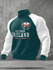 Men's Northern Ireland Football Lover Printed Sweatshirt