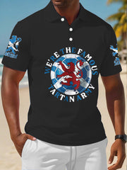 Men's UK Football Lover Scotland polo shirt